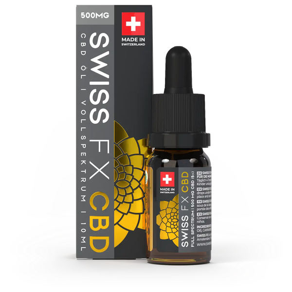 SWISS FX: CBD Öl 5% Vollspektrum – Sanfter Einstieg in die CBD-Welt