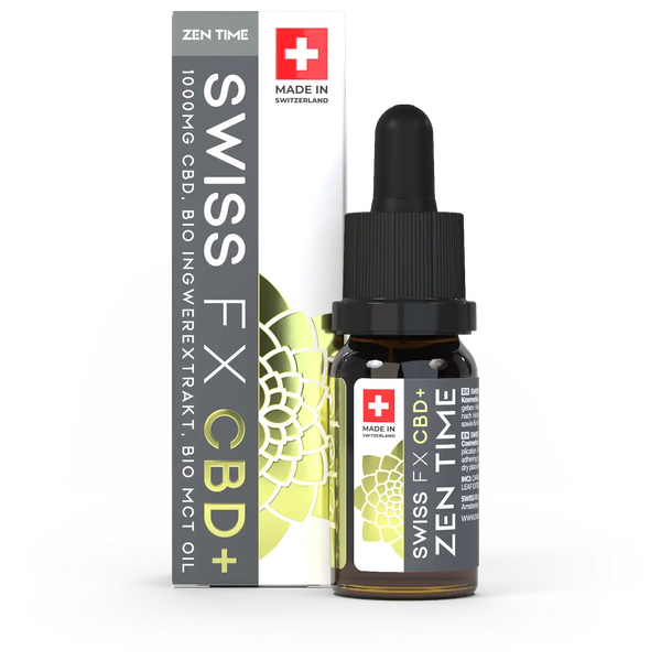 SWISS FX: CBD Öl ZEN TIME – Für innere Ruhe & Balance