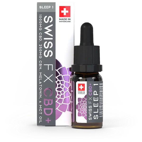 SWISS FX: CBD Öl SLEEP I – Dein Einstieg für besseren Schlaf