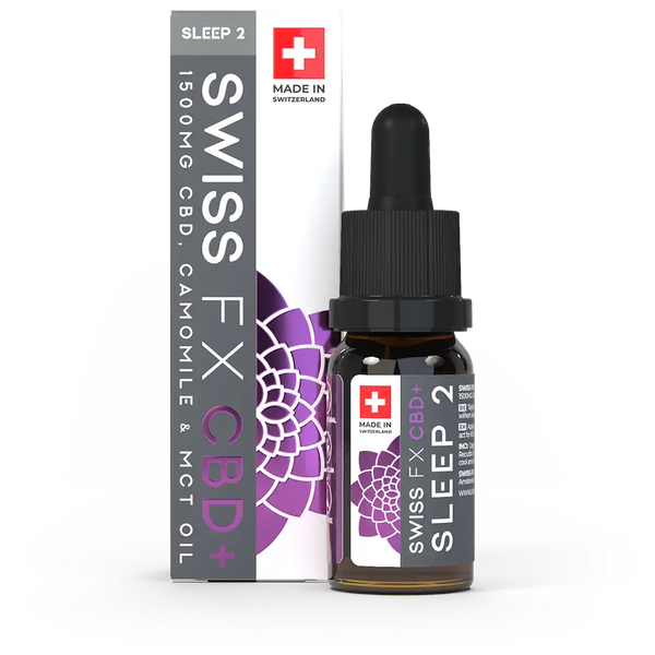 SWISS FX: CBD Öl SLEEP II – Die nächste Generation Schlafhilfe