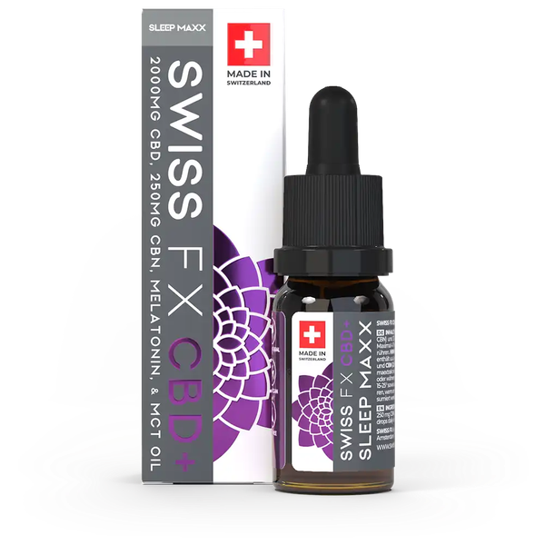 SWISS FX: CBD Öl SLEEP MAXX – Maximal erholsamer Schlaf