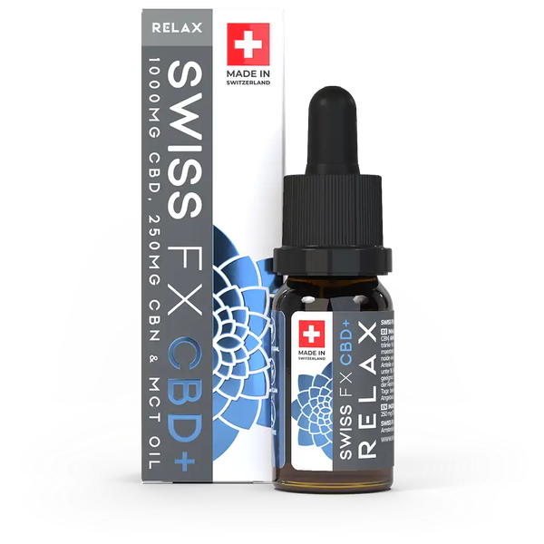 SWISS FX: CBD Öl RELAX – Sanfte Entspannung für jeden Tag