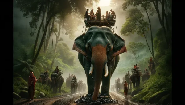 Der Elefant oder wie du ein Leben in Gefangenschaft führst