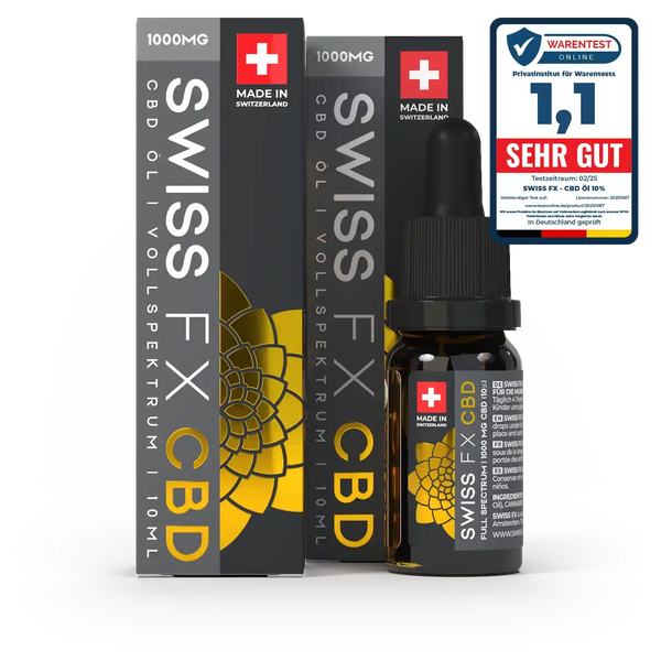 SWISS FX: 2x CBD Öl 10% im Sparpaket – Jetzt doppelt profitieren