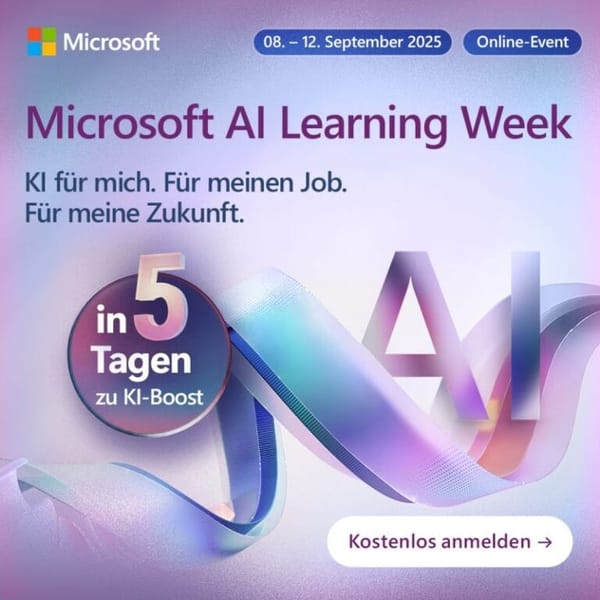 Microsoft AI Learning Week: Kostenlose KI-Kurse