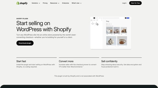 Shopify WordPress Plugin: Offizielle Integration verbindet E-Commerce und Content-Plattform
